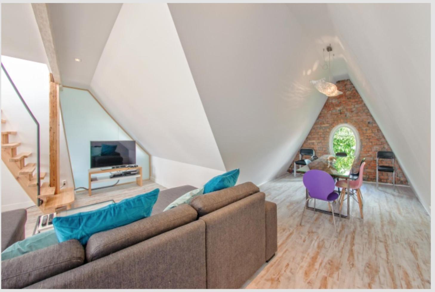 Amazing Big Loft With Seaview 800M To Beach Sopot Exterior foto